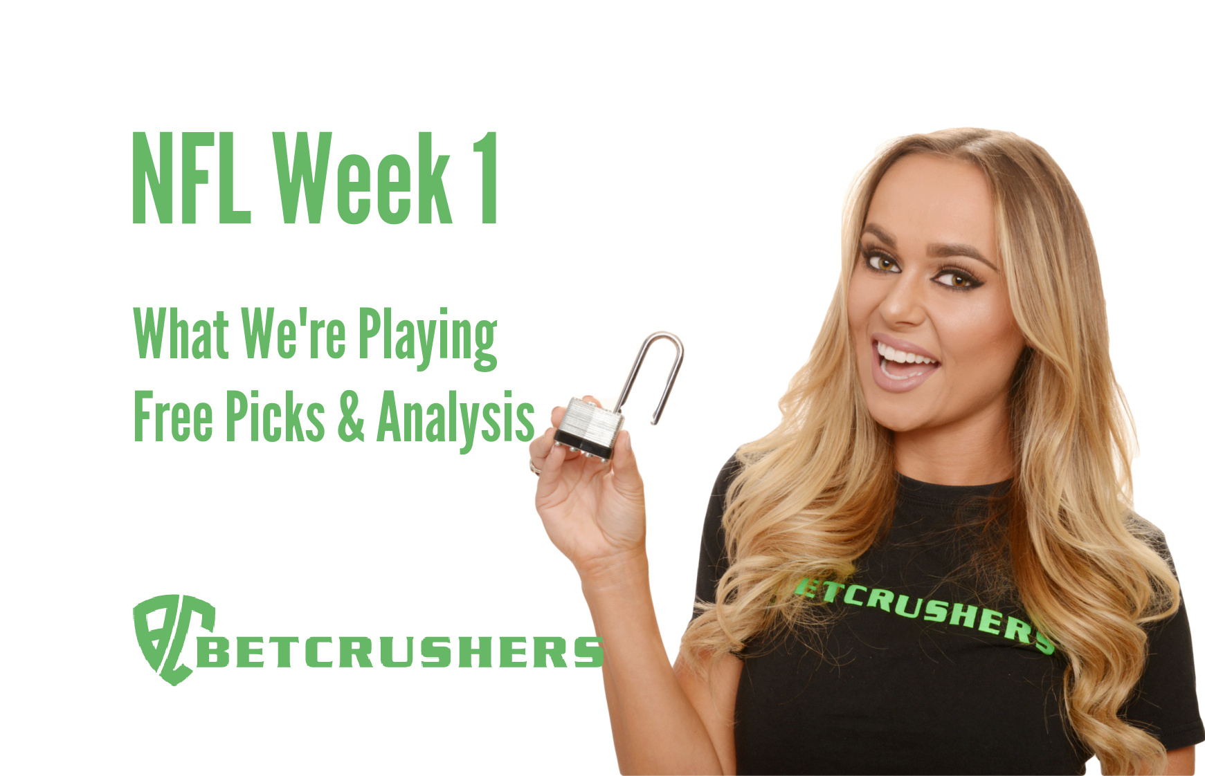 BetCrushers PROP CORNER - NFL Week 1 - BetCrushers